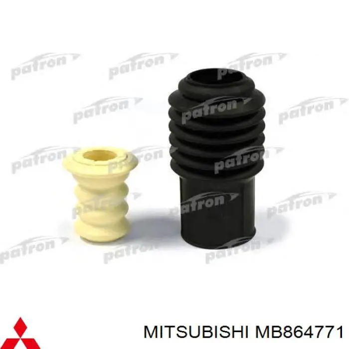 Амортизатор задній Mitsubishi MB864771 ціна, від 39.13 USD