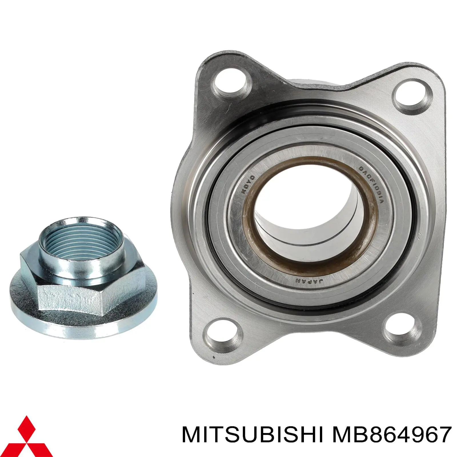 MB864967 Mitsubishi Маточина задня