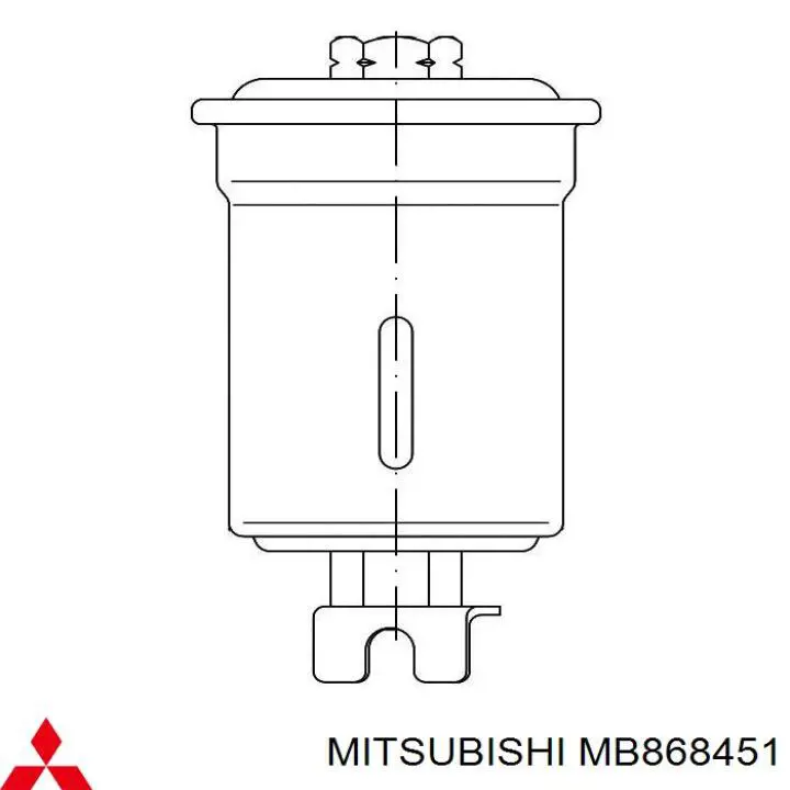 Паливний фільтр MB868451 Mitsubishi