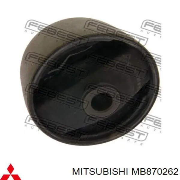 MB870262 Mitsubishi сайлентблок кронштейна задньої подушки двигуна