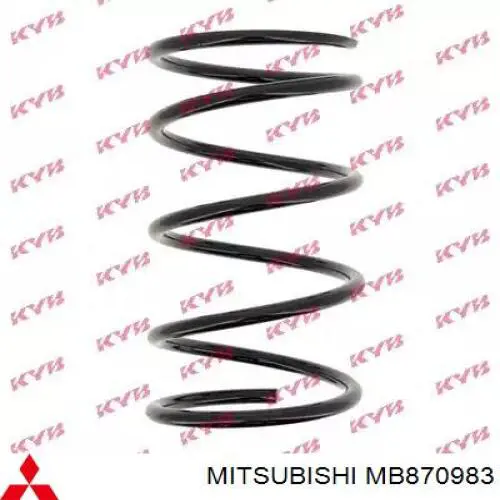Пружина передня OBK C4M09831 ціна, від 66.53 USD