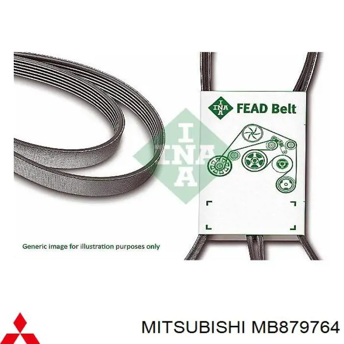 Купити MB879764 Mitsubishi Ремінь генератора