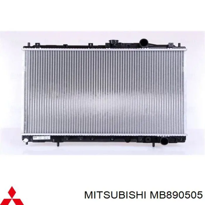Радіатор основний Mitsubishi MB890505 ціна, від 65.42 USD