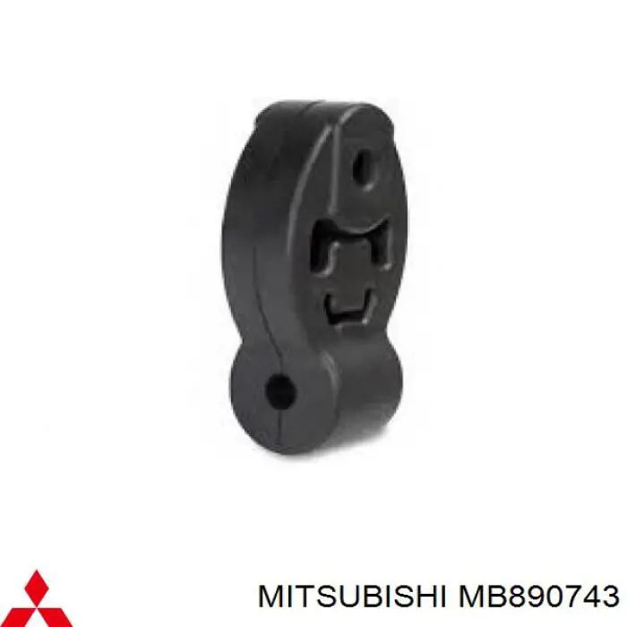 Подушка кріплення глушника Mitsubishi MB890743 ціна, від 2.17 USD