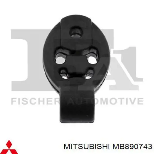 Подушка кріплення глушника MB890743 Mitsubishi