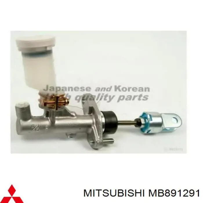 MB891291 Mitsubishi Циліндр зчеплення, головний