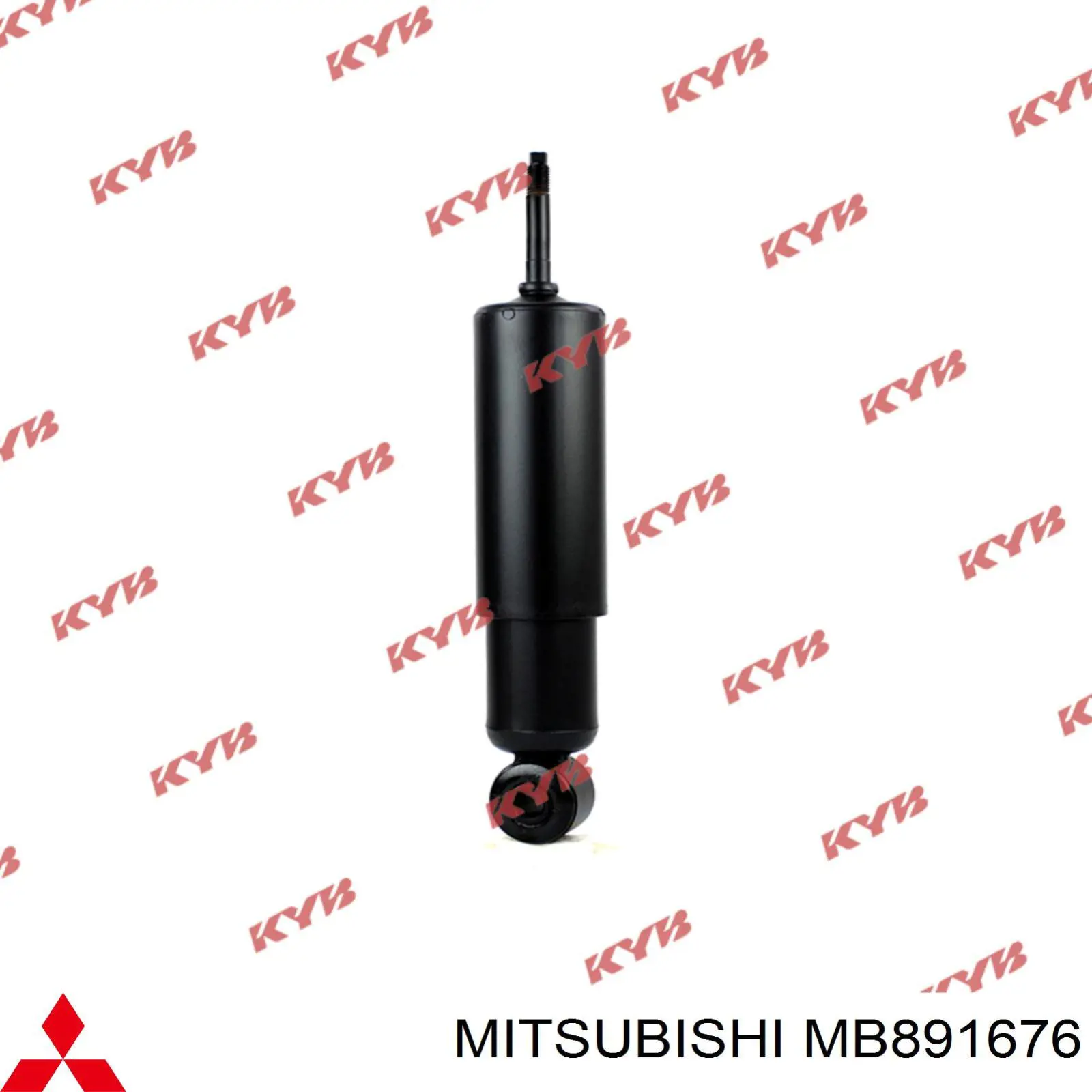 Купити Амортизатор передній, правий Mitsubishi Pajero II Canvas Top V2W, V4W