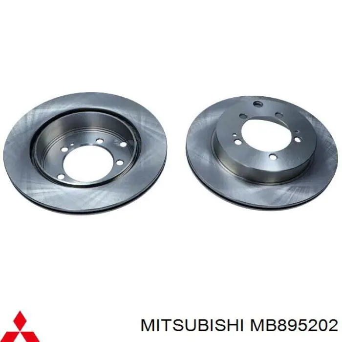 Купити MB895202 Mitsubishi Диск заднього гальма