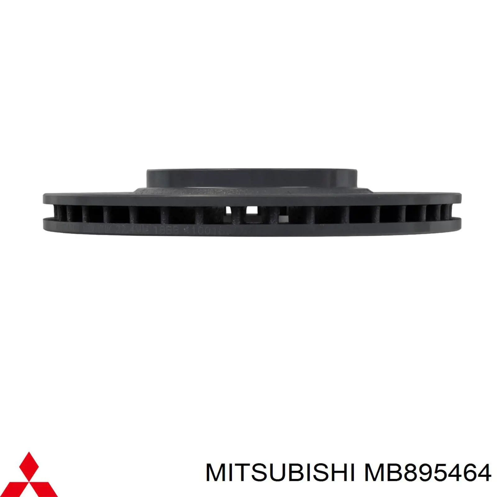 Гальмівні диски передні MB895464 Mitsubishi