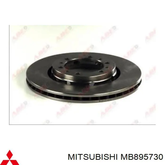MB895730 Mitsubishi диск гальмівний передній