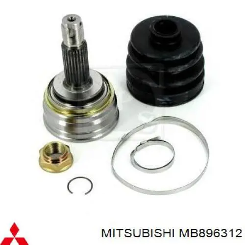 Граната колісна Mitsubishi MB896312 ціна, від 27.55 USD