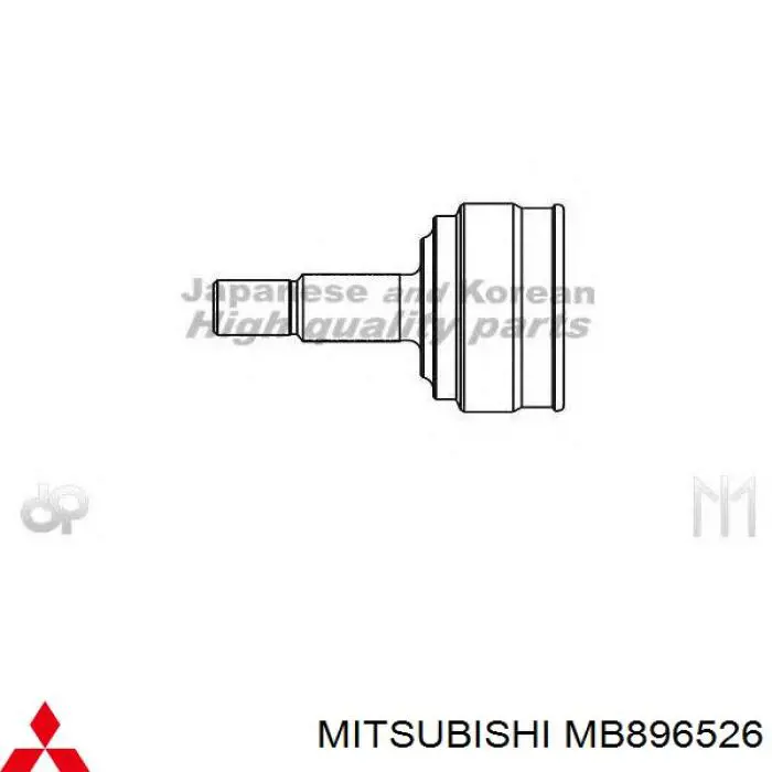 ШРУС зовнішній передній MB896526 Mitsubishi