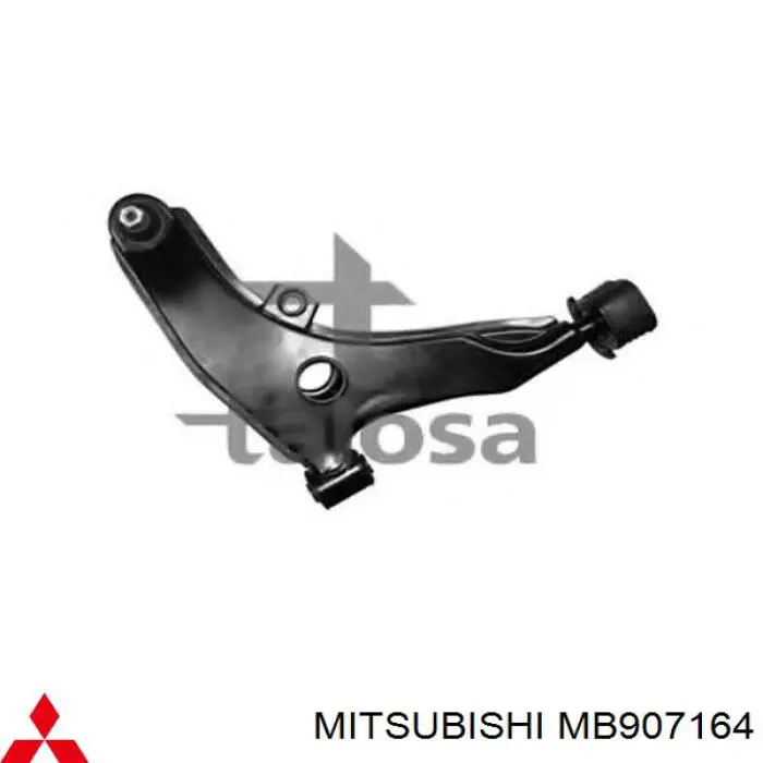 Важіль передньої підвіски нижній, правий Mitsubishi MB907164 ціна, від 45.73 USD