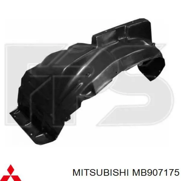 Підкрилок переднього крила, лівий Mitsubishi MB907175 ціна, від 13.22 USD