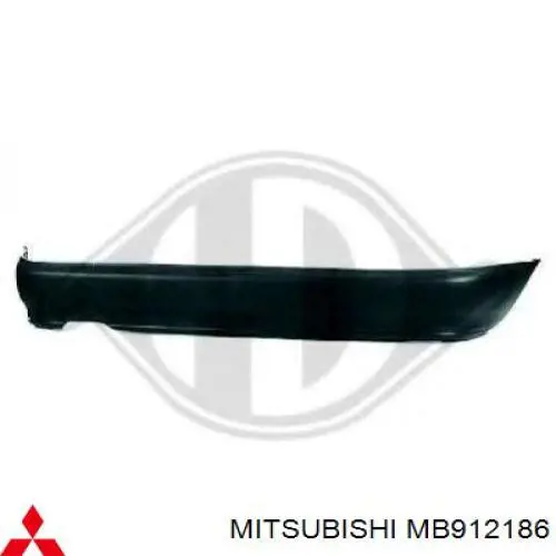 Кожух бампера заднього Mitsubishi Lancer V седан (CB, CD, CE) (1991 - 1996) ціна, від 63.35 USD