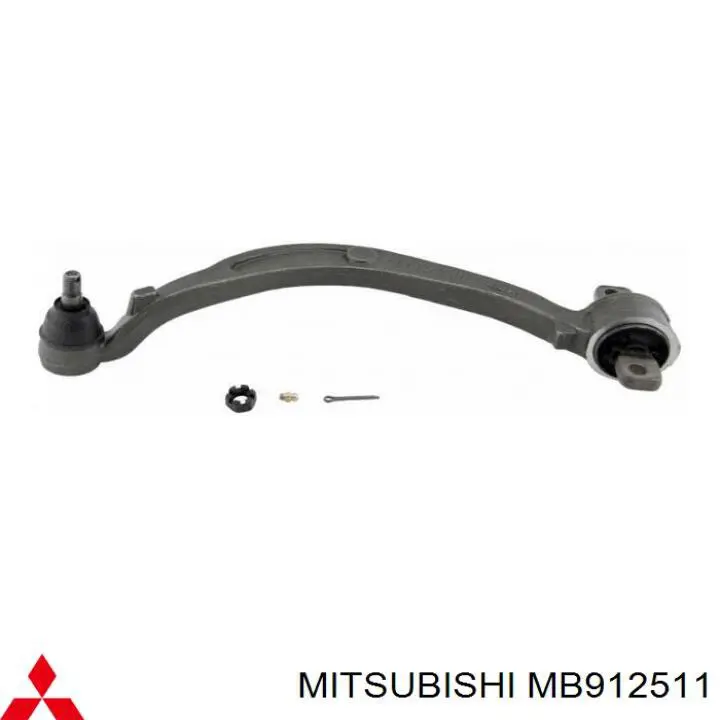 Важіль передній лівий Mitsubishi MB912511 ціна, від 50.35 USD