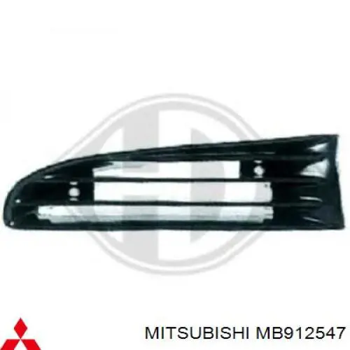 Купити MB912547 Mitsubishi Решітка радіатора ліва
