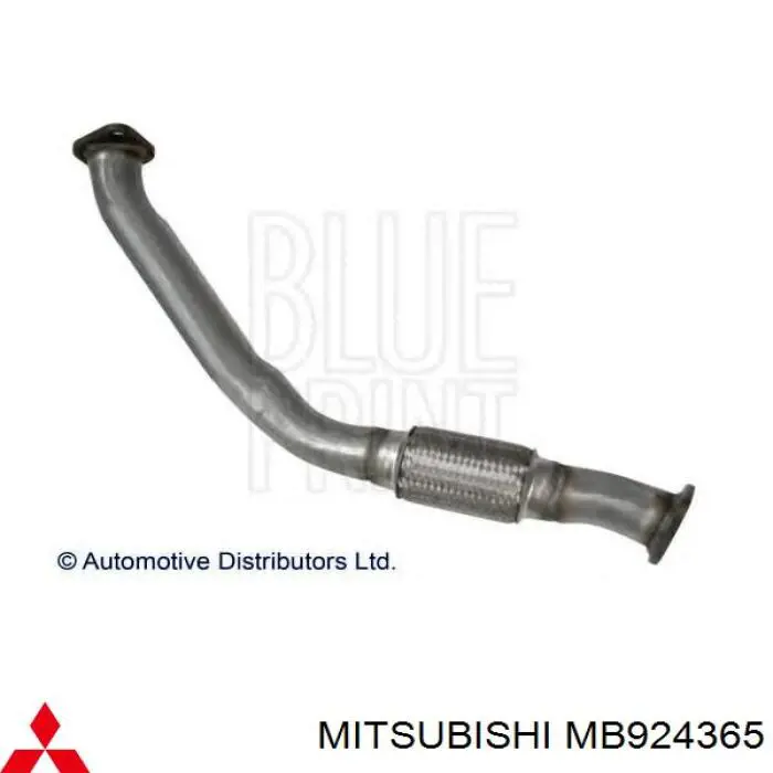 Труба приймальна (штани) глушника, передня Mitsubishi MB924365 ціна, від 35.97 USD
