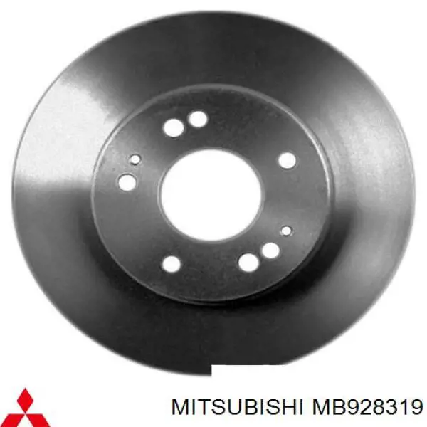 MB928319 Mitsubishi диск гальмівний передній