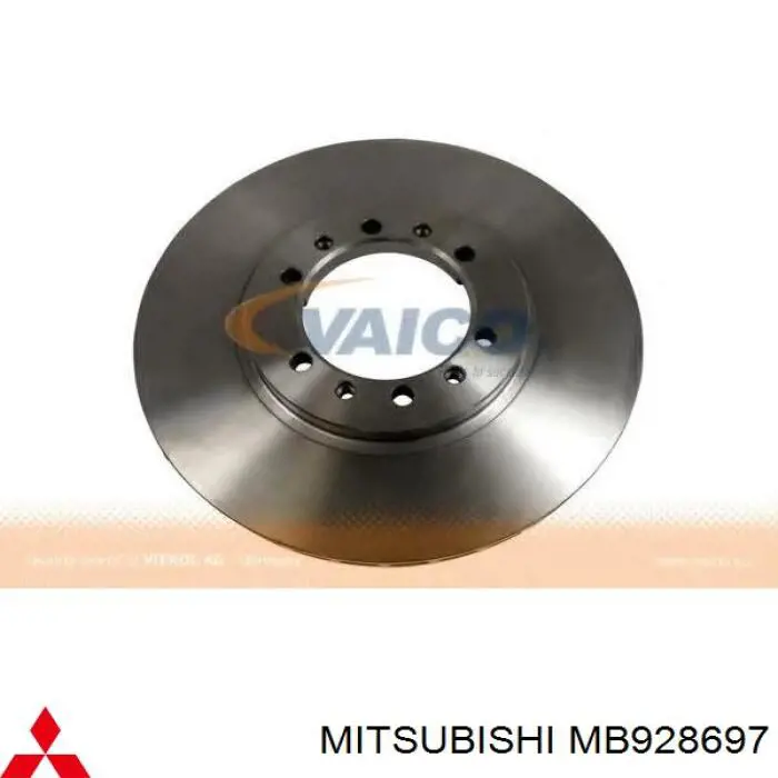 MB928697 Mitsubishi Гальмо дискове переднє
