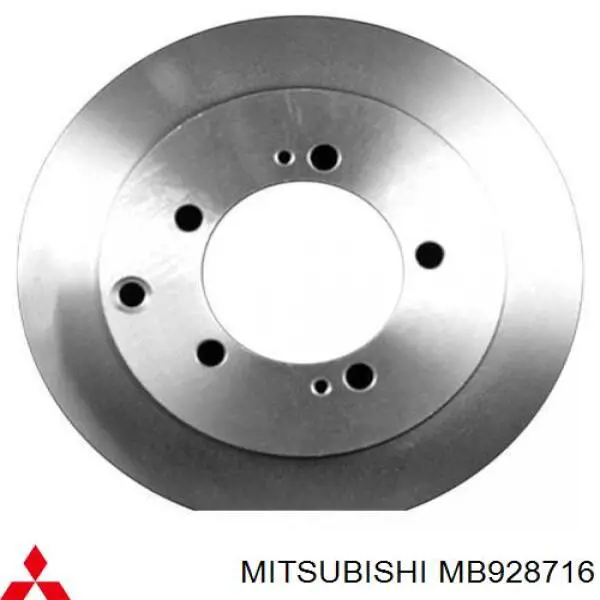 Задні дискові гальма Mitsubishi MB928716 ціна, від 12.67 USD