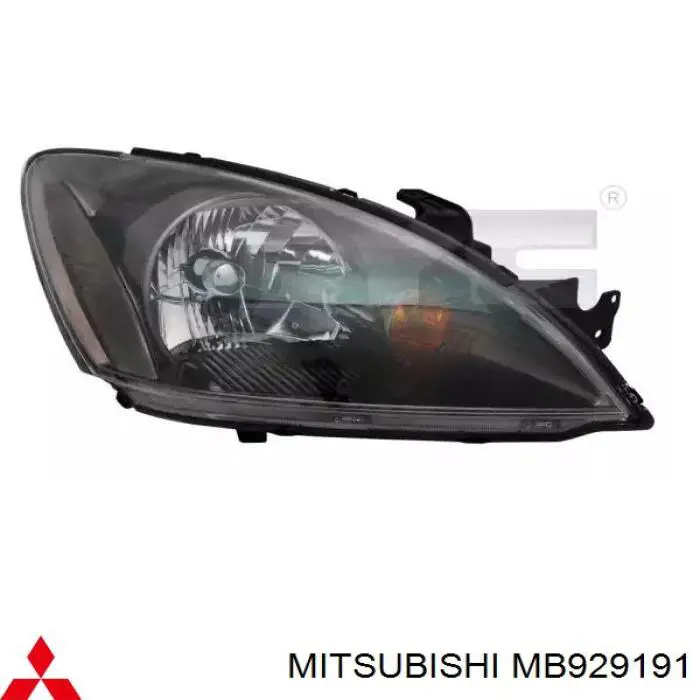 MB929191 Mitsubishi Фара ліва передня