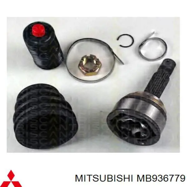 Підшипник хвостовика заднього моста, зовнішній MB936779 Mitsubishi