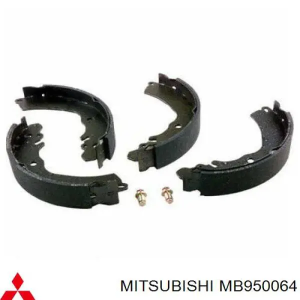 Колодки гальмові задні, барабанні Mitsubishi MB950064 ціна, від 17.85 USD