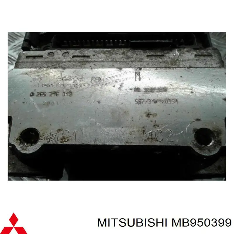 Блок АБС гідравлічний Mitsubishi MR307219 ціна, від 31.67 USD