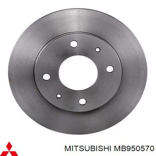 Гальмівні диски передні MB950570 Mitsubishi