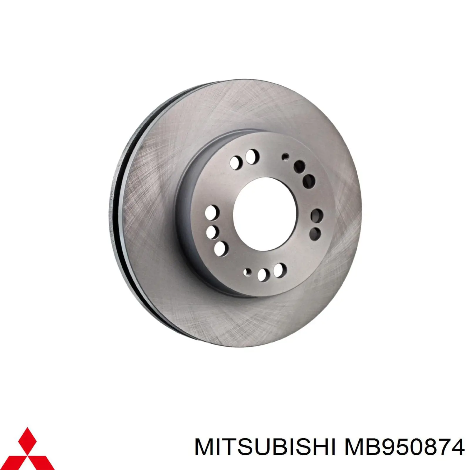 MB950874 Mitsubishi диск гальмівний передній