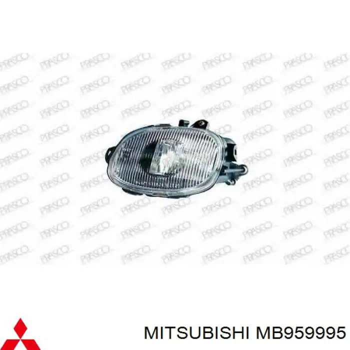 Фара протитуманна, ліва Mitsubishi Galant 7 (E5A, E7A, E8A) (Міцубісі Галант)