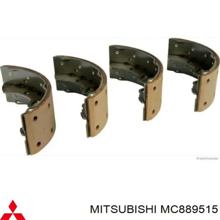 MK326854 Mitsubishi колодки гальмові задні, барабанні