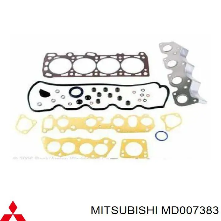 MD007383 Mitsubishi прокладка клапанної кришки двигуна