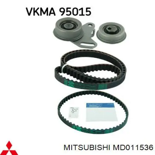 Натягувач ременя ГРМ Mitsubishi MD011536 ціна, від 8.33 USD