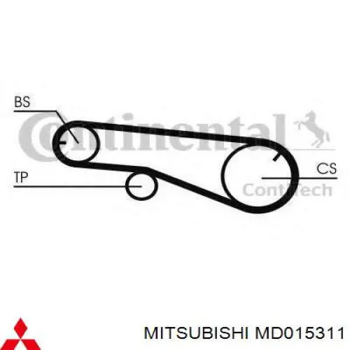 MD015311 Mitsubishi ремінь балансувального вала