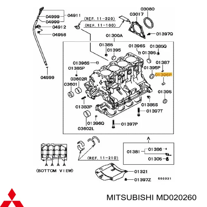  MD020260 Mitsubishi