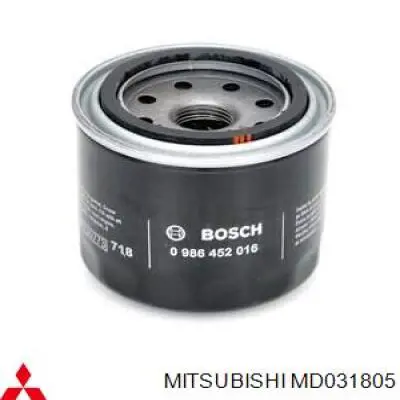 Масляний фільтр двигуна Mitsubishi MD031805 ціна, від 5.64 USD