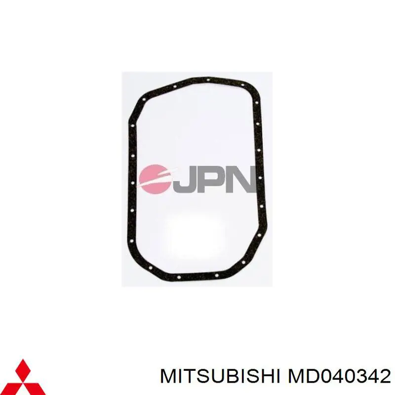 Прокладка піддону картера двигуна Mitsubishi Galant 7 (E5A, E7A, E8A) (Міцубісі Галант)