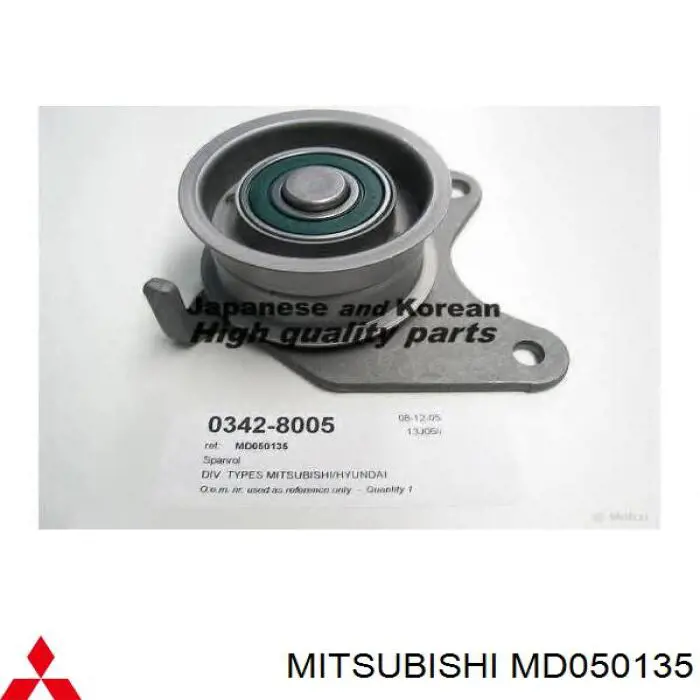MD050135 Mitsubishi ролик натягувача ременя грм