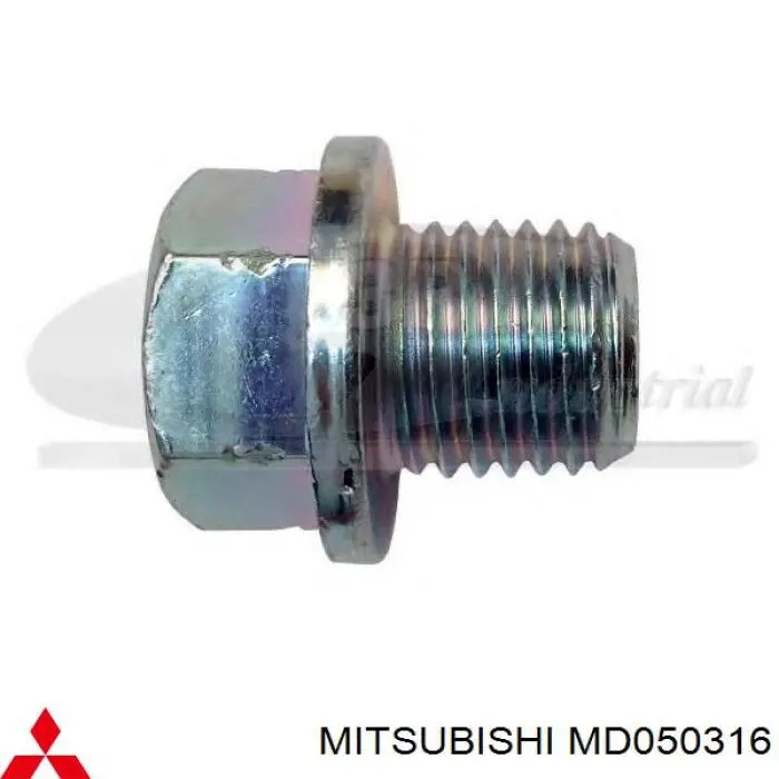 Пробка піддона двигуна Mitsubishi MD050316 ціна, від 3.53 USD