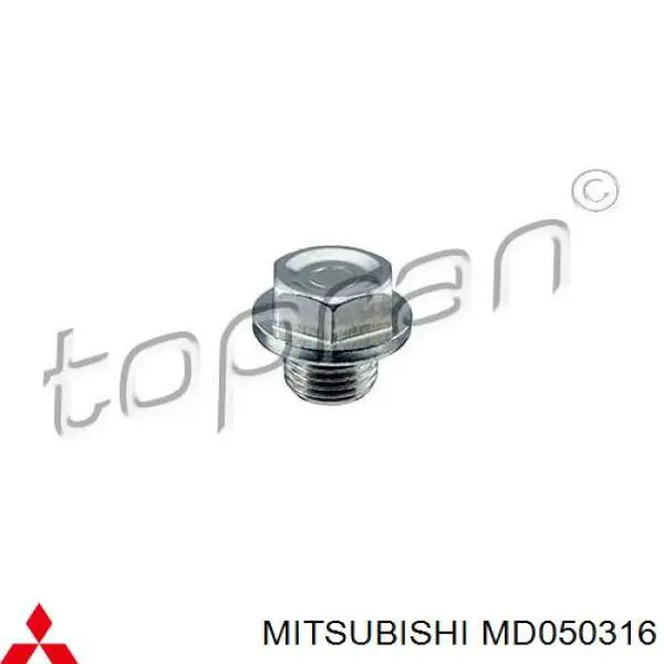 Купити MD050316 Mitsubishi Пробка піддона двигуна