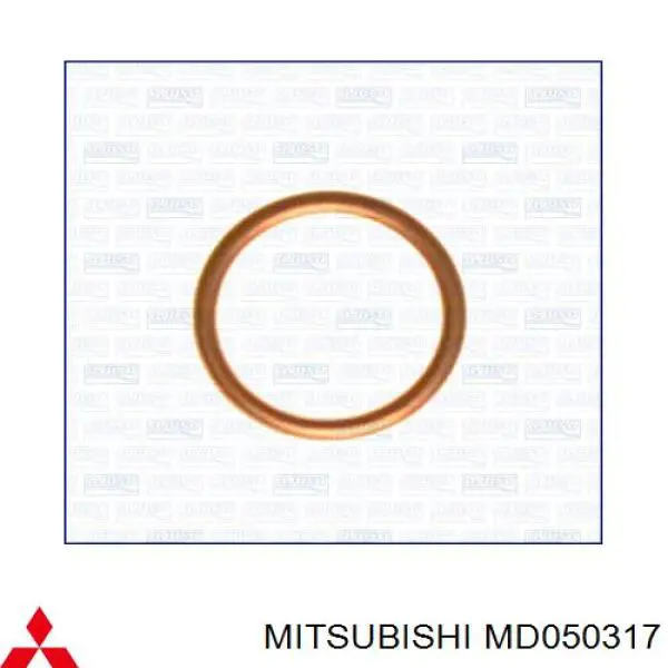 MD050317 Mitsubishi прокладка пробки піддону двигуна