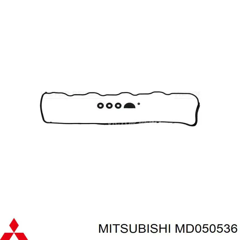 Купити MD050536 Mitsubishi Прокладка клапанної кришки двигуна, задній сегмент