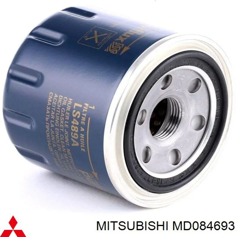 Масляний фільтр двигуна Mitsubishi MD084693 ціна, від 5.50 USD
