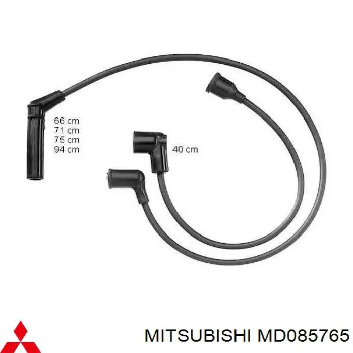 Дріт високовольтний, комплект MD085765 Mitsubishi