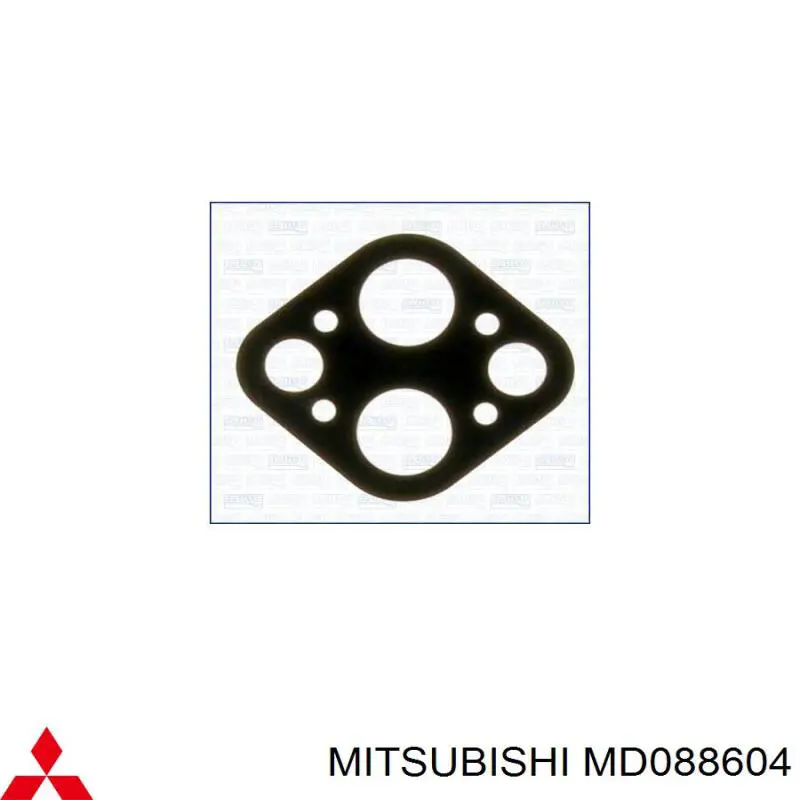 Прокладка EGR-клапана рециркуляції Mitsubishi Galant 7 (E5A, E7A, E8A) (Міцубісі Галант)