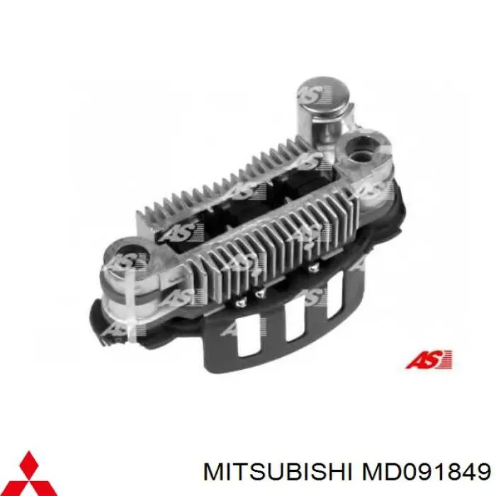 Генератор Mitsubishi MD091849 ціна, від 3.05 USD