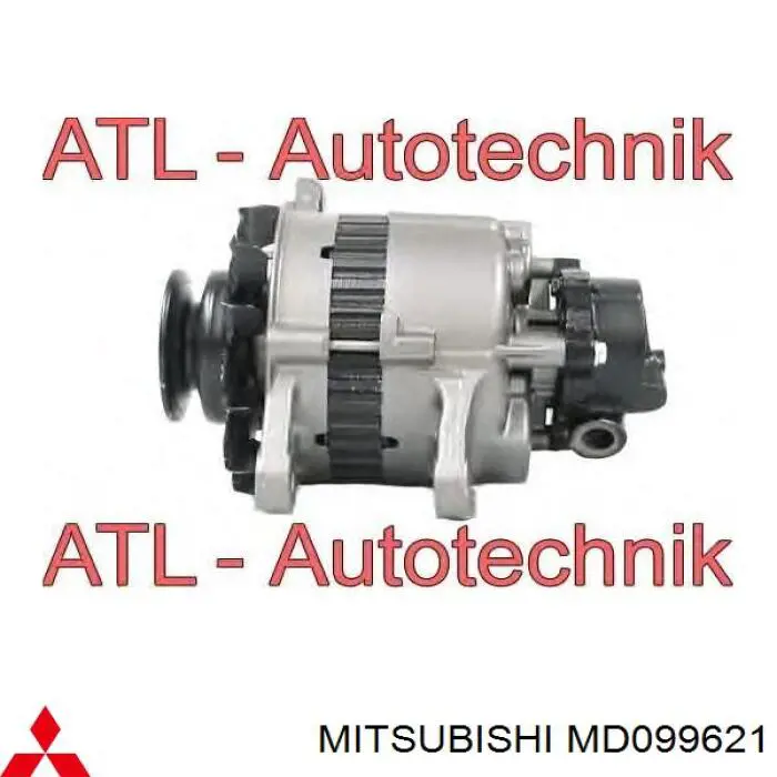 Генератор Mitsubishi MD099621 ціна, від 3.05 USD