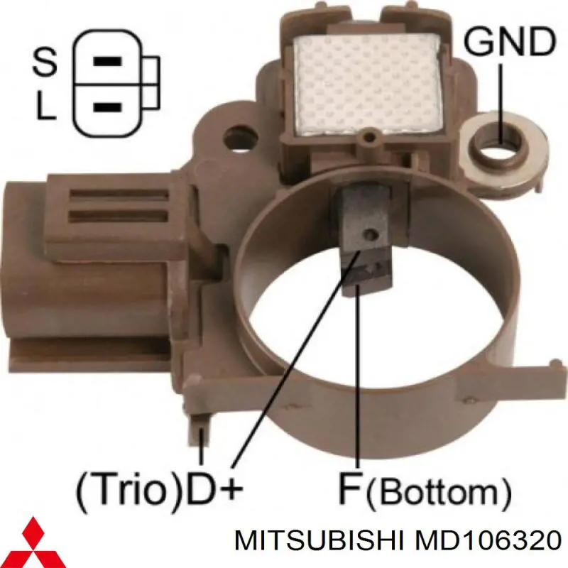 Генератор MD106320 Mitsubishi
